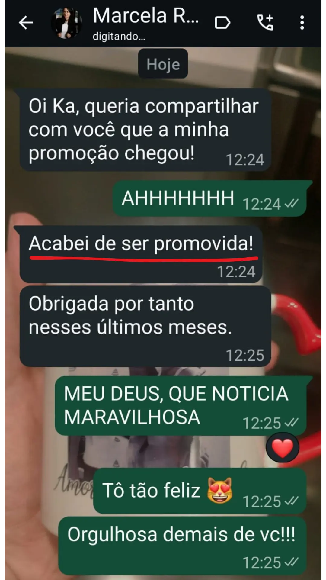 Depoimento de participante